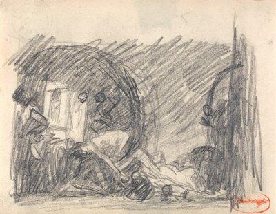 Howard Visiting a Prison by George Romney